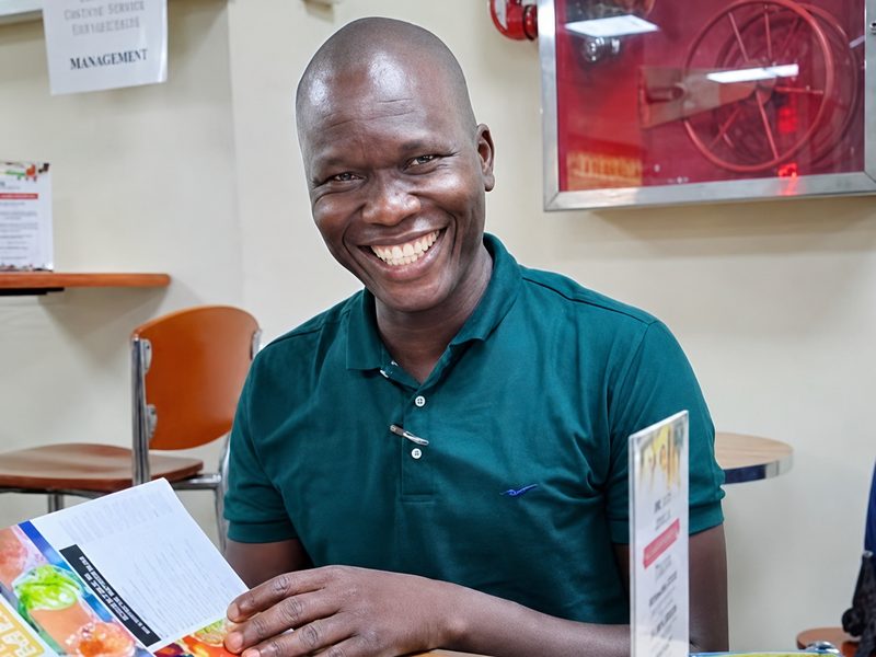 Benard Alamiga Oku, Founder and Managing Director, Wonderland Farm Services SMC Limited, mentor at Boys to Men Mentorship Camp